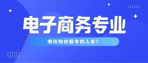 电子商务升本选什么专业